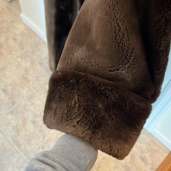 Canadian Sheared Beaver Long Coat - Picture 4 of 8